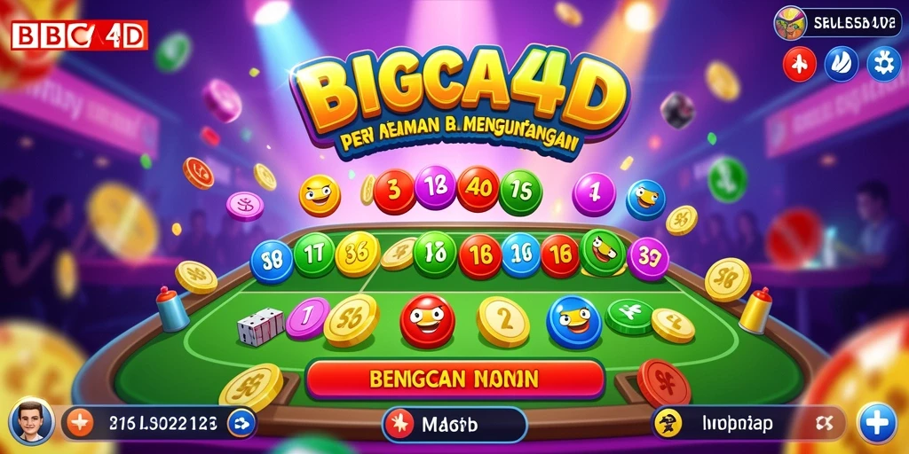Tampilan utama gameplay Bingo BBCA4D yang menyenangkan.