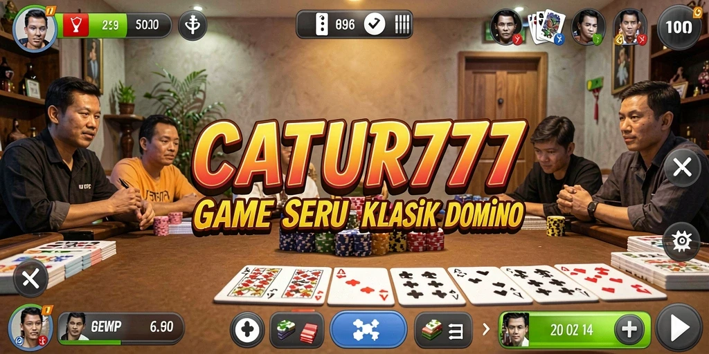 Tampilan gameplay menarik dari CATUR777 yang seru.