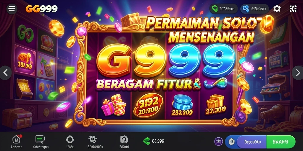 Tampilan gameplay GG999 yang seru dan menarik.