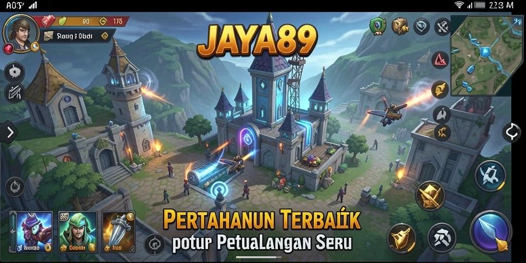 Tampilan screenshot dari gameplay menegangkan JAYA89 yang penuh strategi.