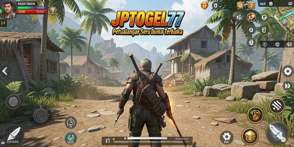 Tampilan gameplay seru di dunia terbuka JPTOGEL77.
