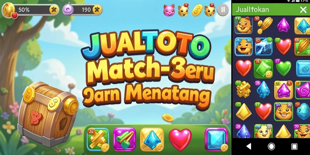 Tangkapan layar gameplay <strong>JUALTOTO</strong> yang menarik dan penuh warna.