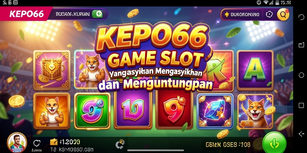 Tampilan gameplay Slot yang menawan dan interaktif di KEPO66.