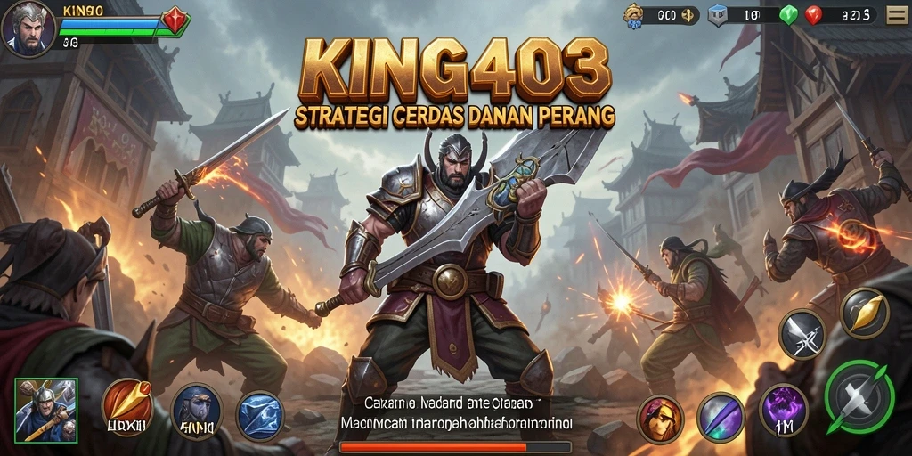 Screenshot gameplay KING403 menampilkan kemenangan strategis yang mendebarkan.