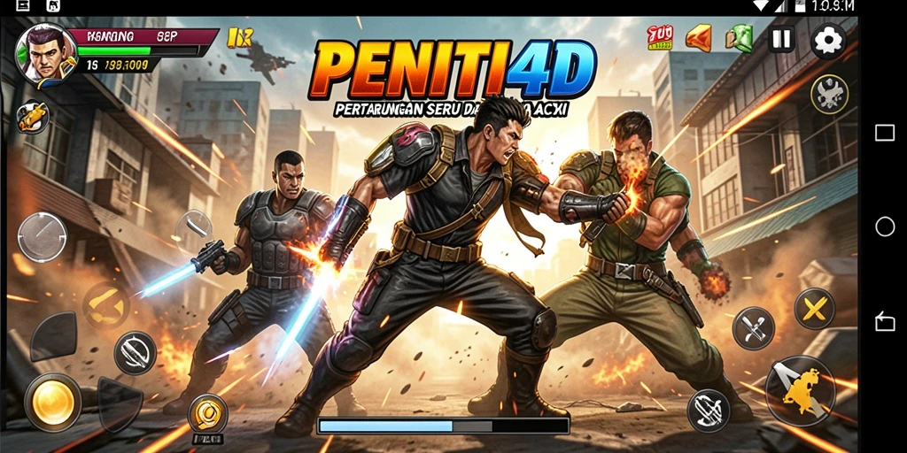 Tangkapan layar dari gameplay seru di PENITI4D.