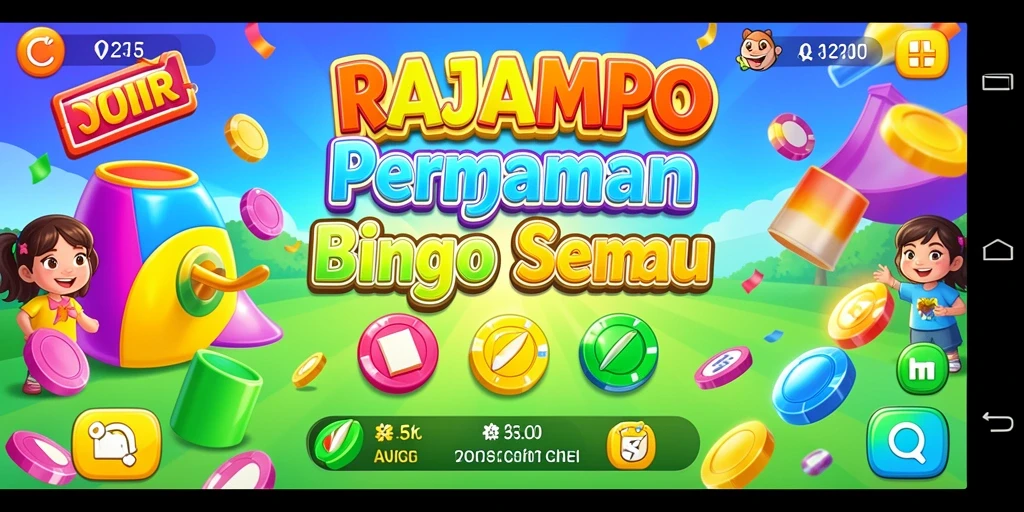 Tampilan gameplay menarik dari RAJAMPO yang seru dan menghibur.