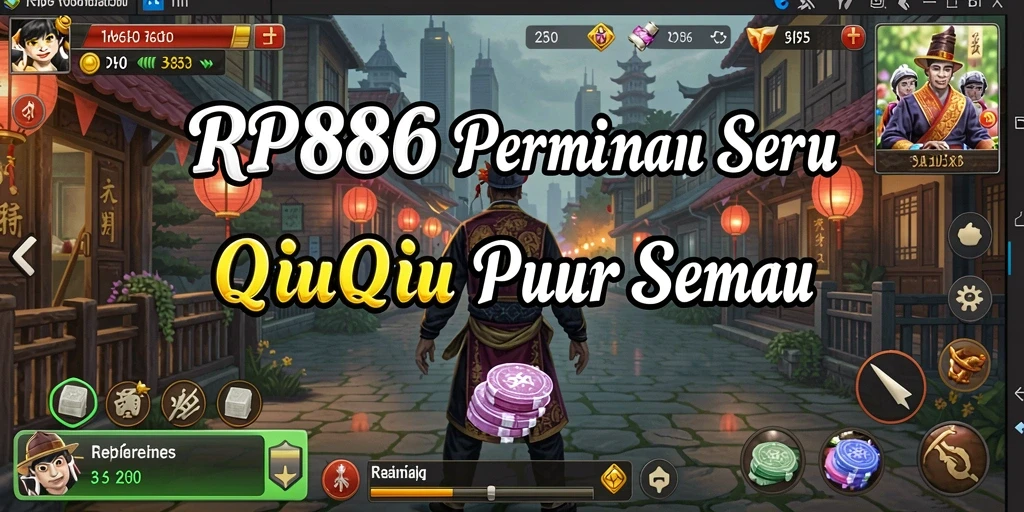 Gameplay seru dan menegangkan dari RP886 QiuQiu.