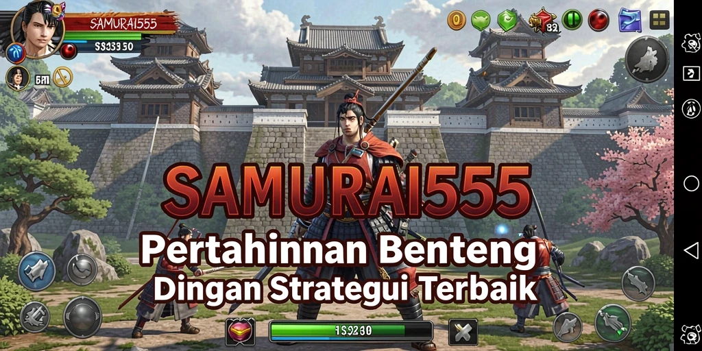 Tampilan gameplay SAMURAI555 yang mendebarkan dan strategis.